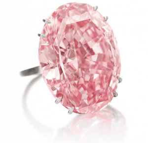 Pink Diamond Ring