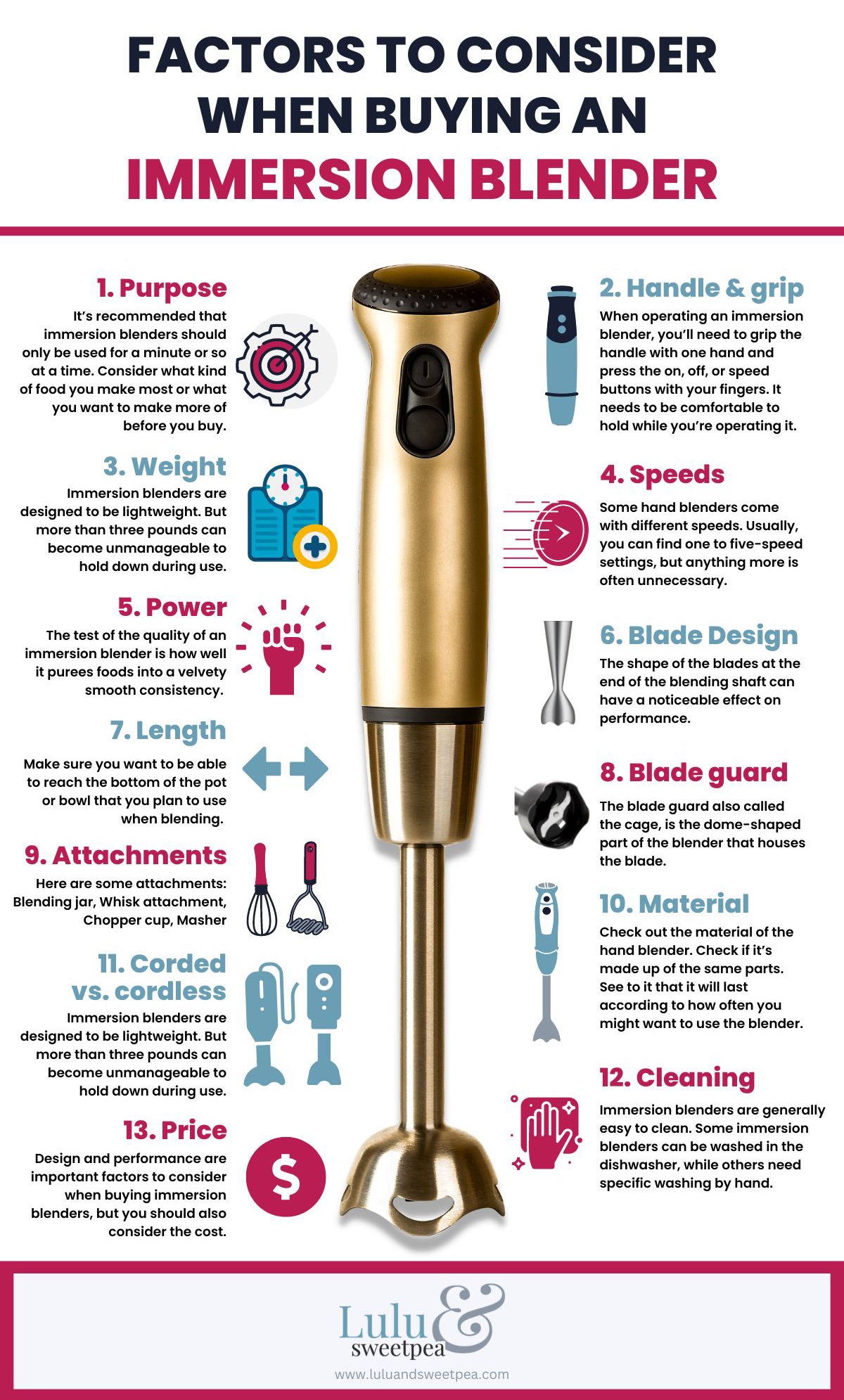 2. Immersion Blender