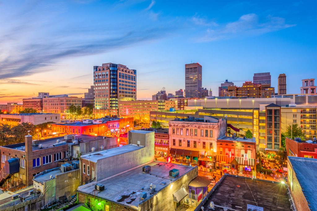 Memphis Tennessee Beale Street