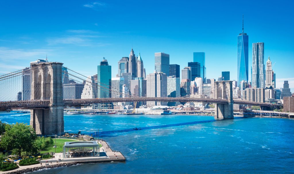 Hudson River and Manhattan skyline