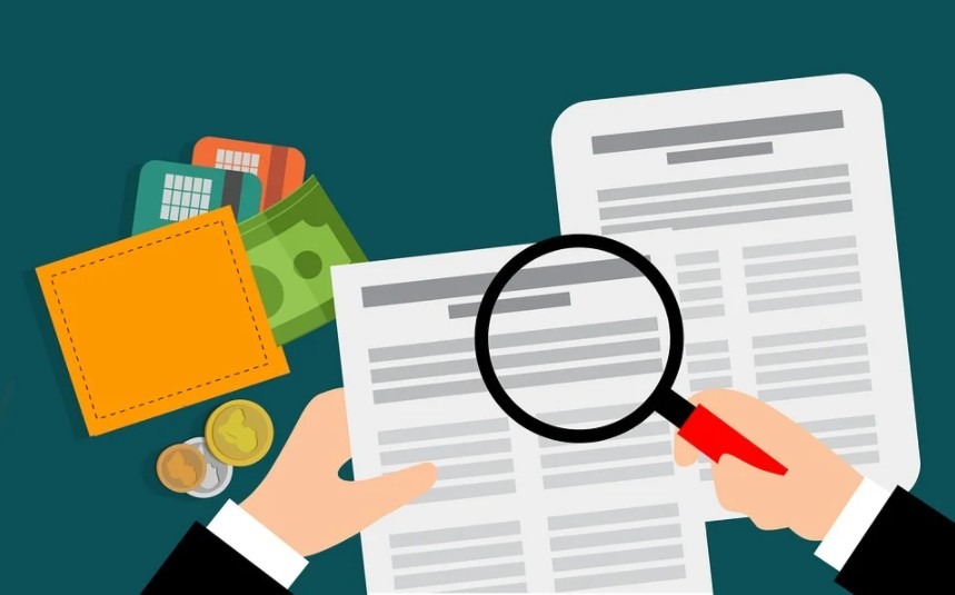 Financial review, business papers and credit checks
