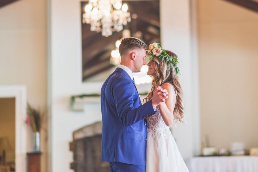 the newlywed’s first dance